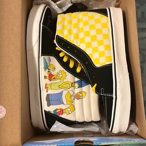 Simpsons Vans new in box
